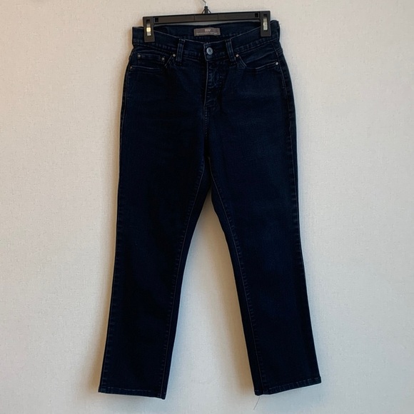 Levi’s Perfectly Slimming 512 Black Skinny Jeans • Sz 6M - Picture 1 of 12